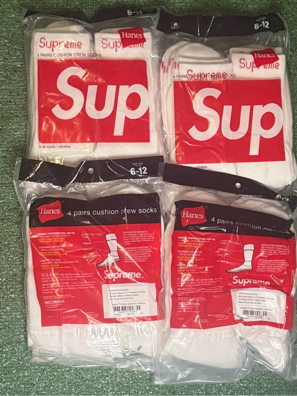 Hanes Supreme Socks 1 pack